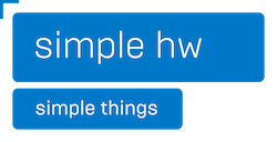Simple Hardware Logo