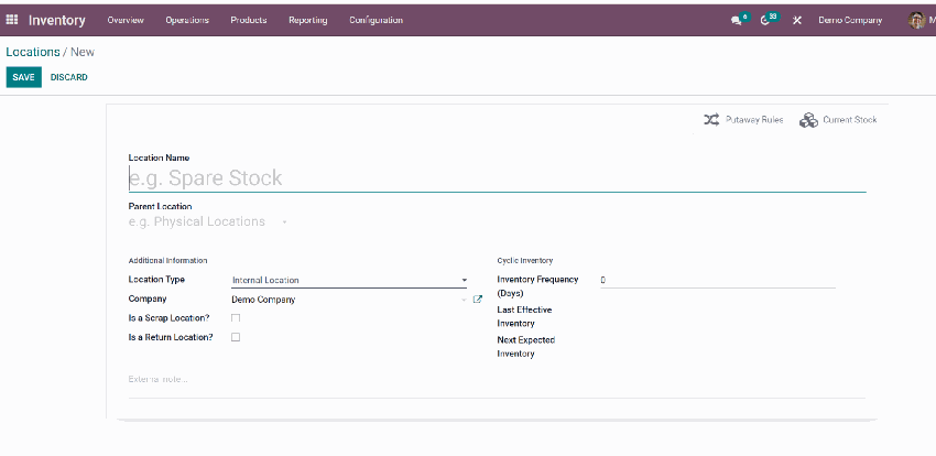 P1 Odoo Inventory