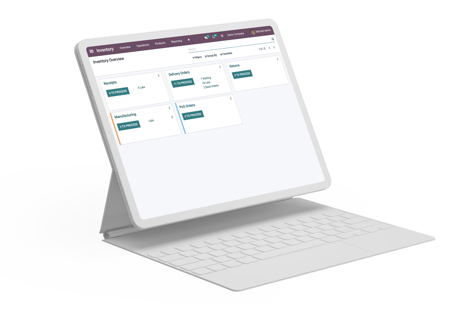 Odoo • Image and Text