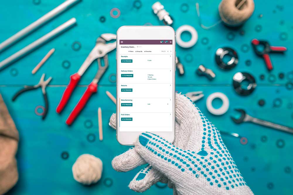 Odoo • Text and Image