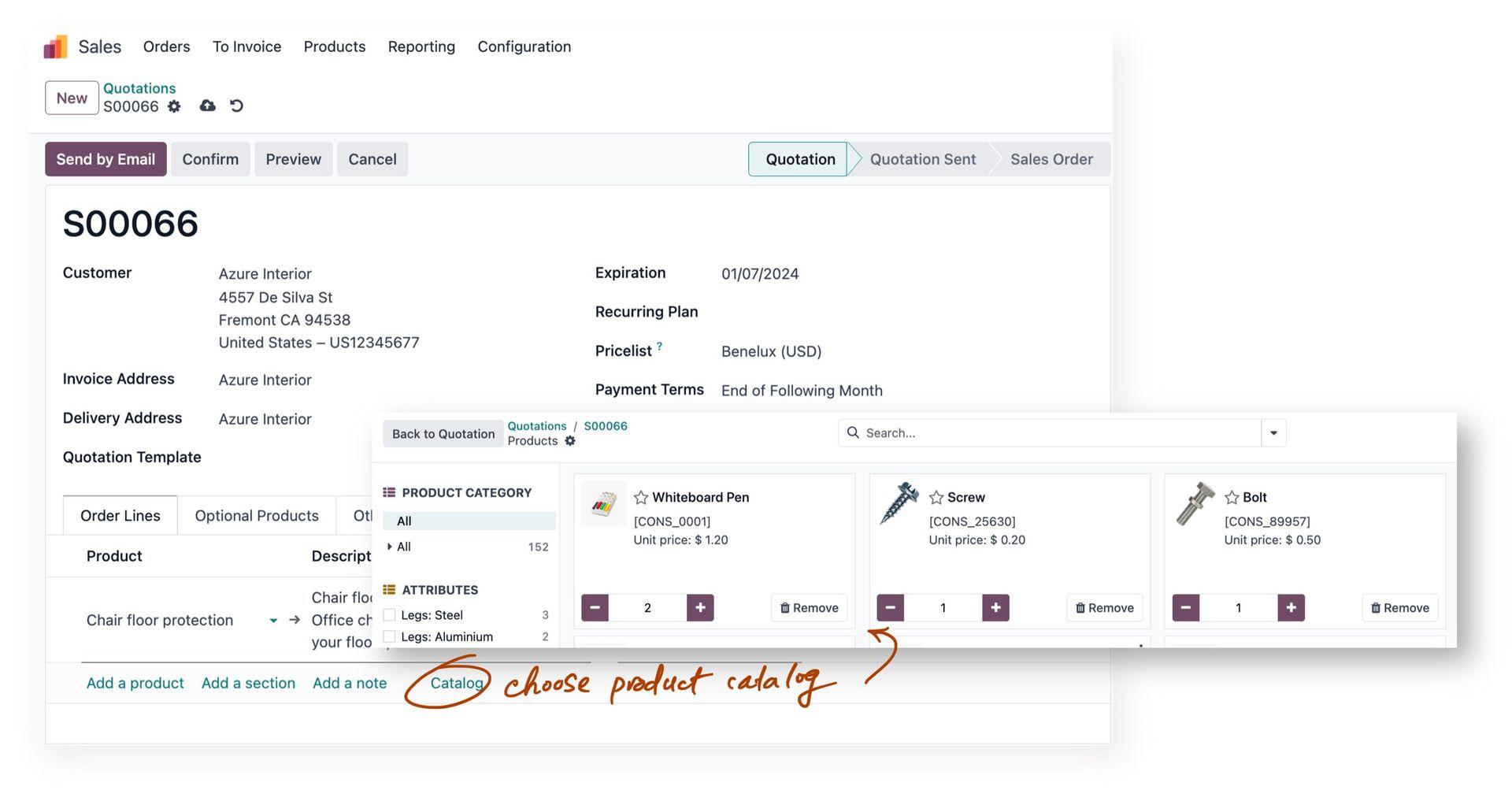 <span data-oe-model="blog.post" data-oe-id="91" data-oe-field="content" data-oe-translation-state="to_translate" data-oe-translation-initial-sha="3ef9fa670e58d200b2ee026cd460c1e0faaafc72ff03bb701d4ab0b36760f1e2">Odoo Sales 17 - Product Catalog</span>