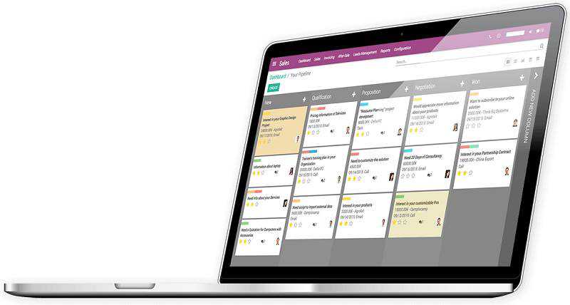 Odoo ecommerce online tracking