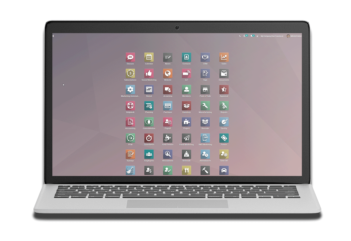 Odoo • Image and Text
