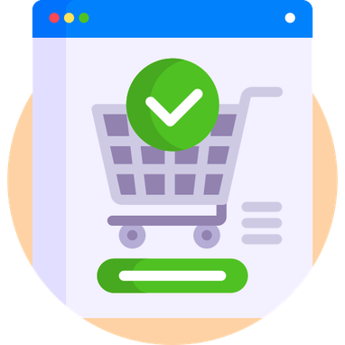 product added to the card in e-commerce