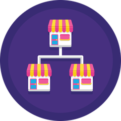 multiple stores connected to each other